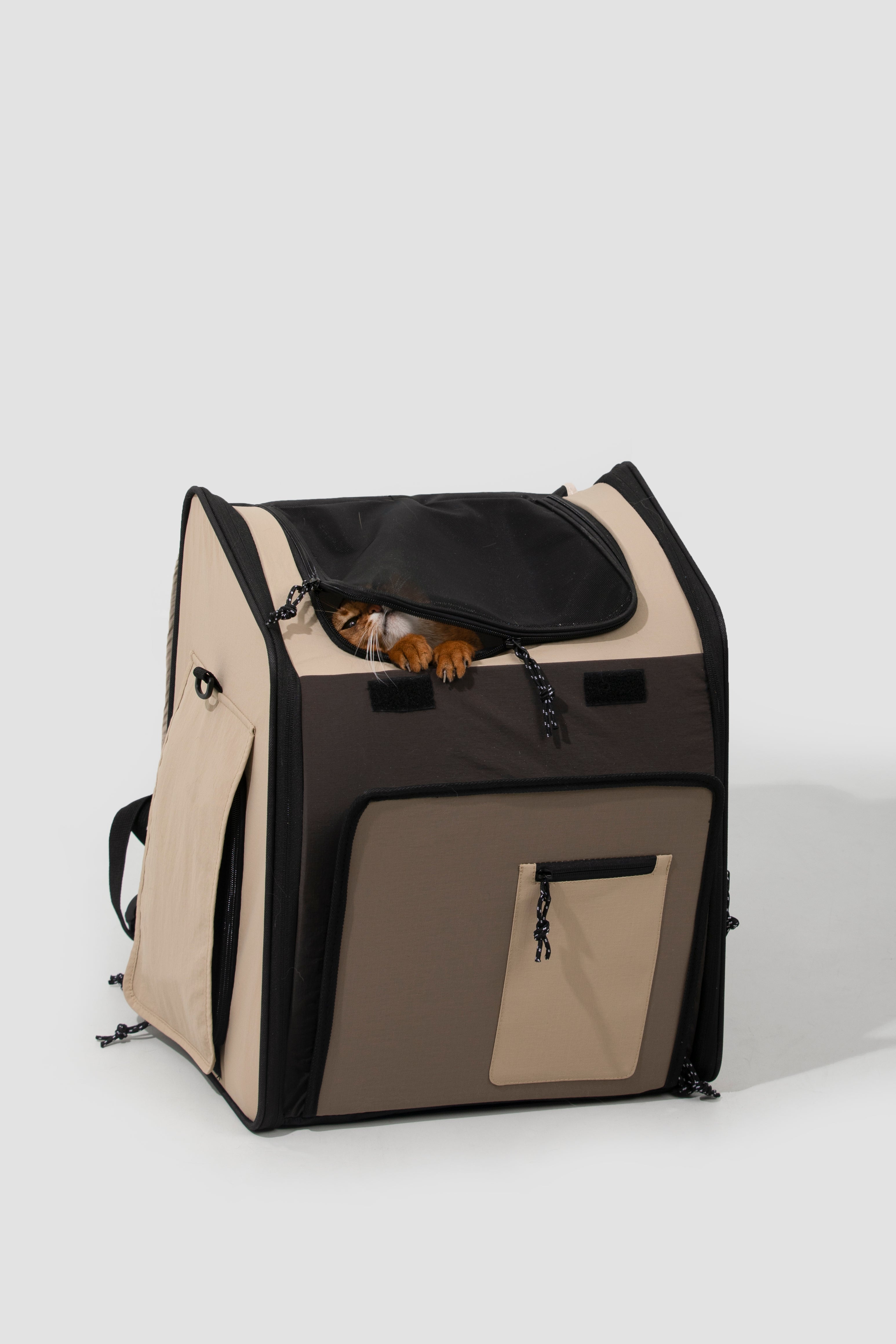 Dual-Expandable Tent Pet Backpack Carrier for Cats & Small Dogs - HiDREAM Australia
