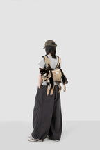 Spine-Friendly Dog Carrier Backpack – Horizontal, Legs-Out Design