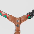 Bobo Series - Reflective Leather Patchwork Cat Vest Set - HiDREAM Australia