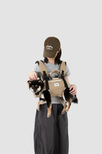 Spine-Friendly Dog Carrier Backpack – Horizontal, Legs-Out Design