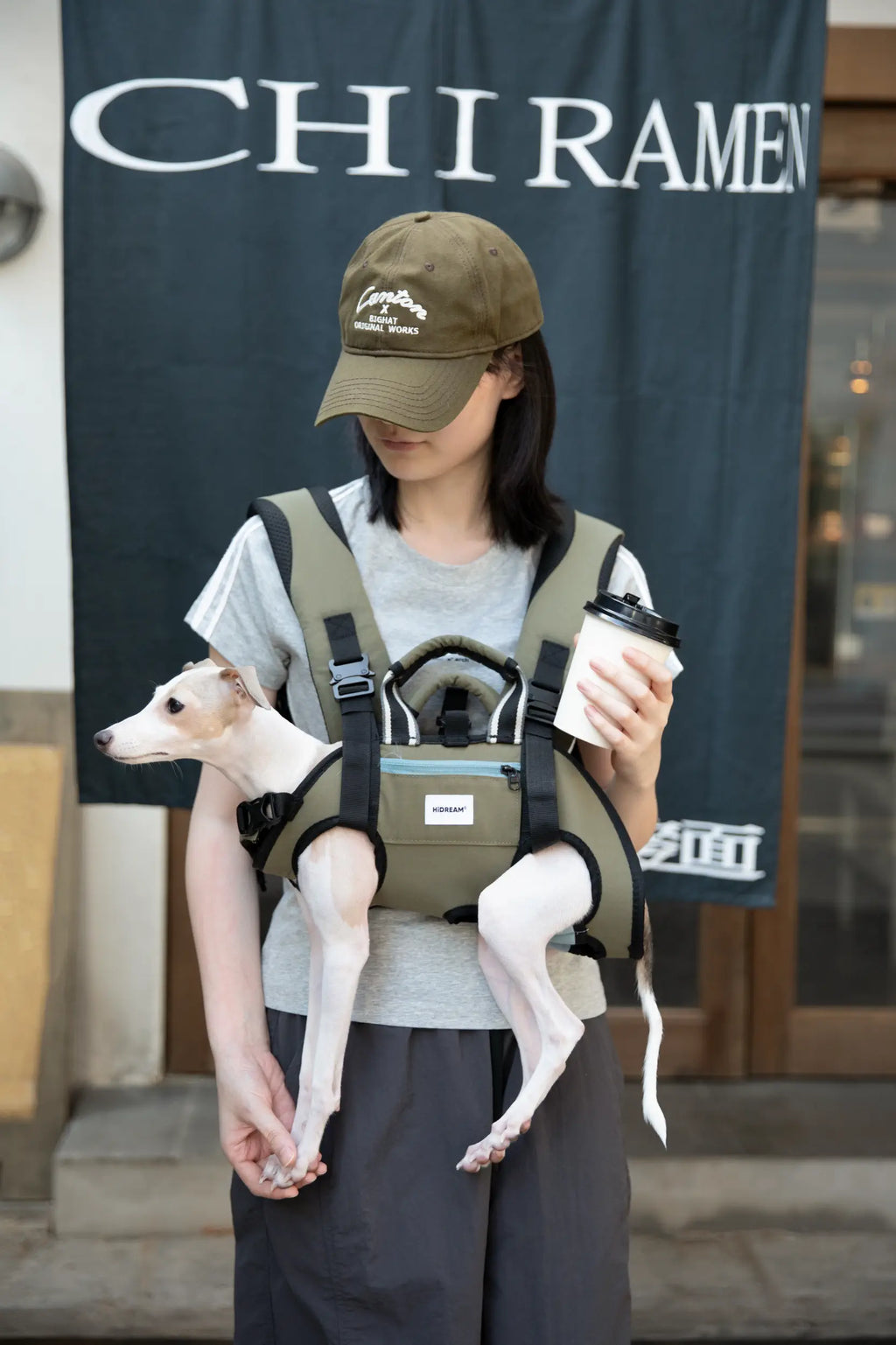 Spine-Friendly Dog Carrier Backpack – Horizontal, Legs-Out Design