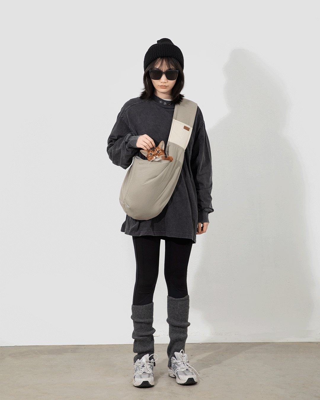 'Sling' Lightweight Cotton Pet Carrier Bag - HiDream