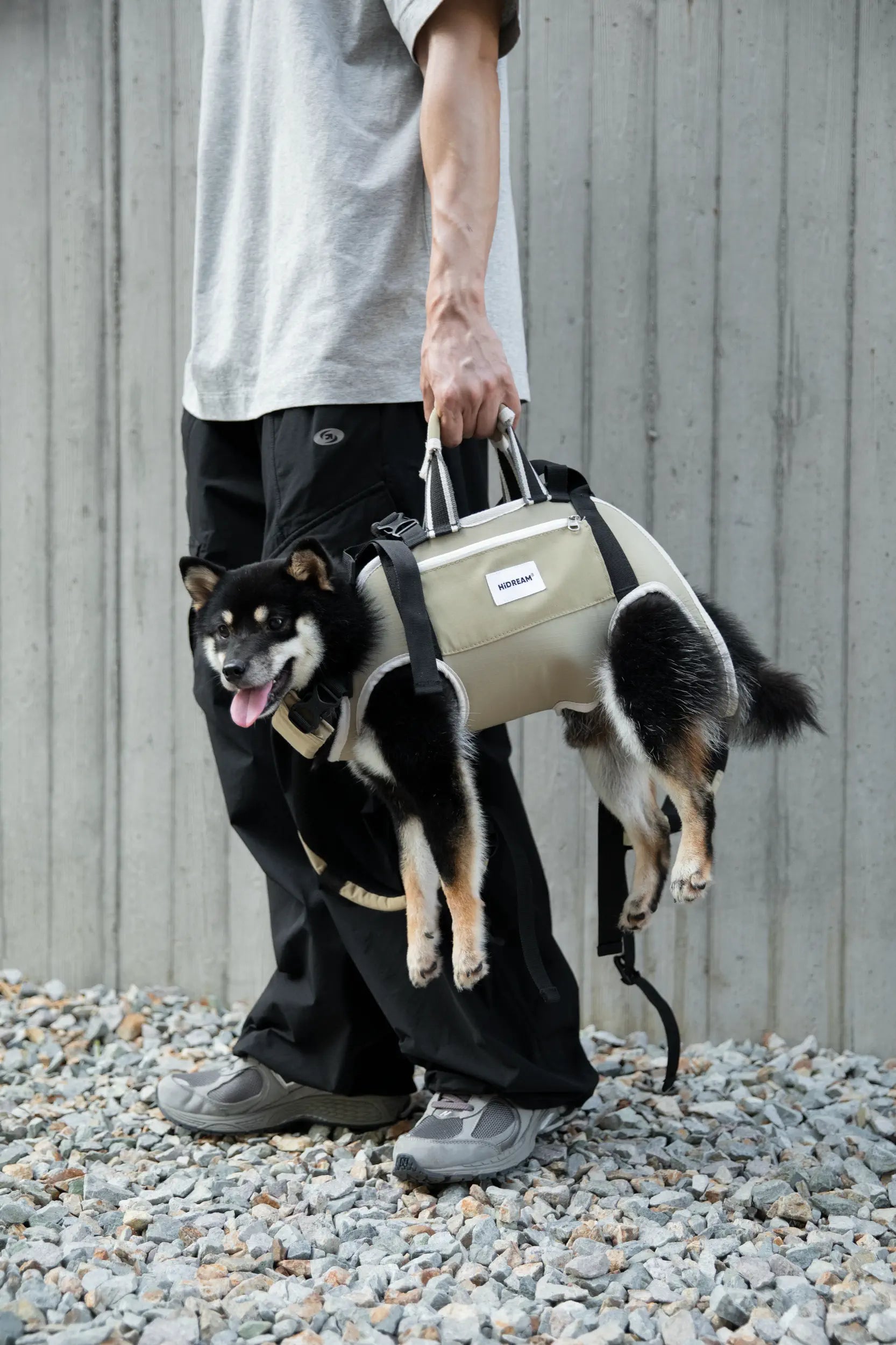 Spine-Friendly Dog Carrier Backpack – Horizontal, Legs-Out Design