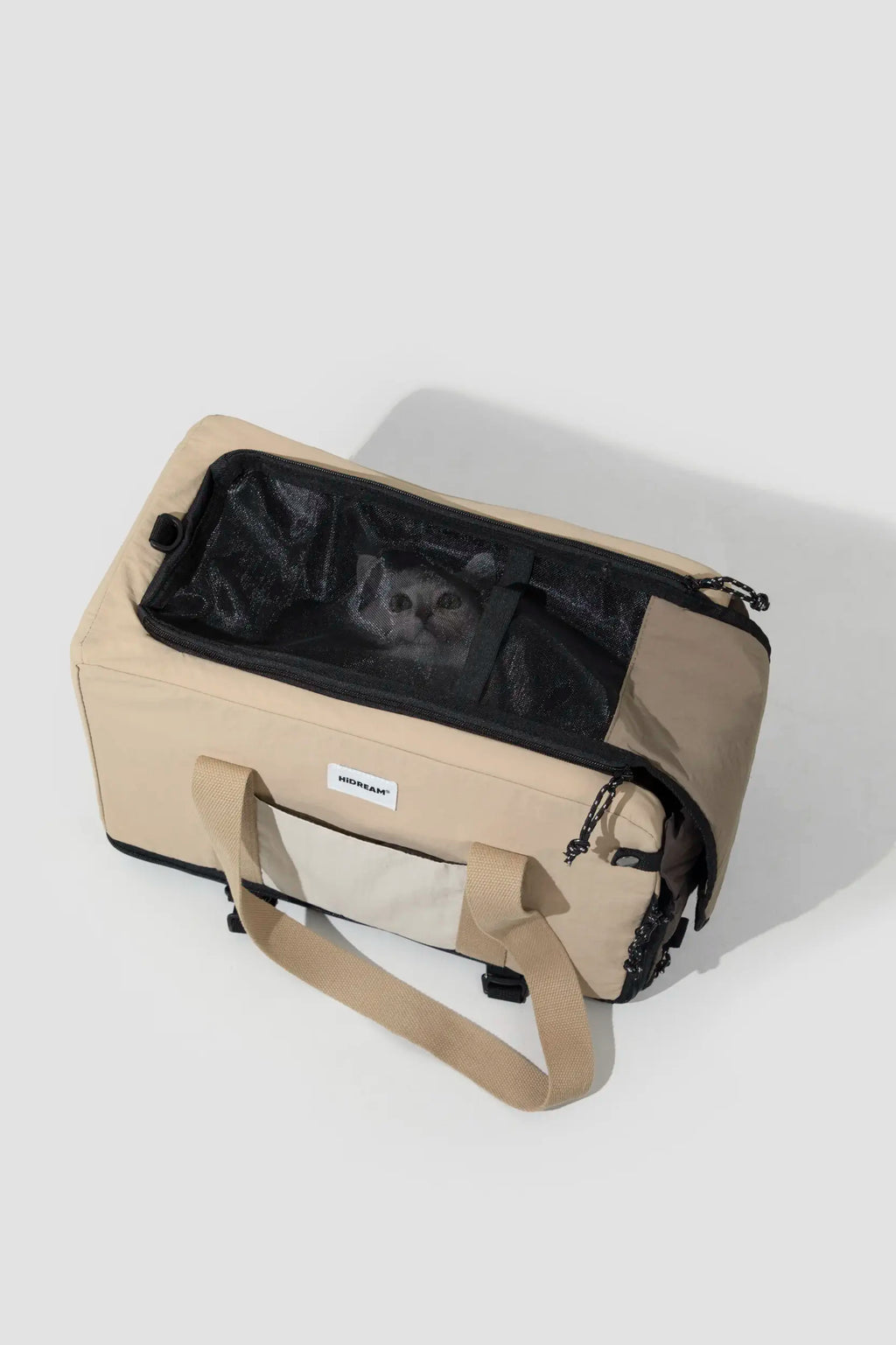 Open-Top Console Pet Carrier – Car Booster Seat & Tote