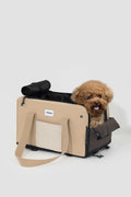 Open-Top Console Pet Carrier – Car Booster Seat & Tote