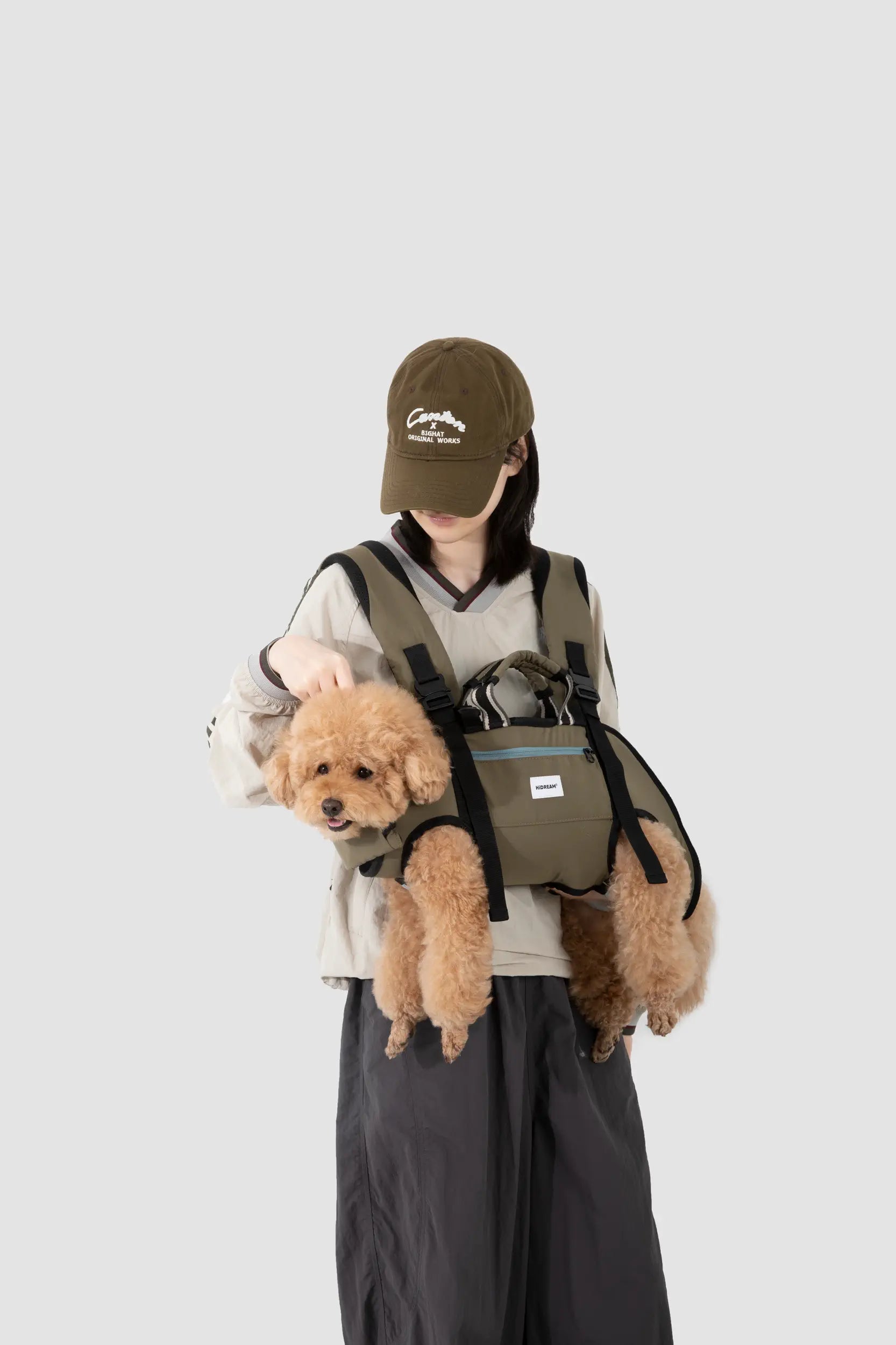 Spine-Friendly Dog Carrier Backpack – Horizontal, Legs-Out Design