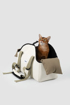 Pet Carrier Shoulder Bag – Removable Mesh Top for Cats & Small Dogs