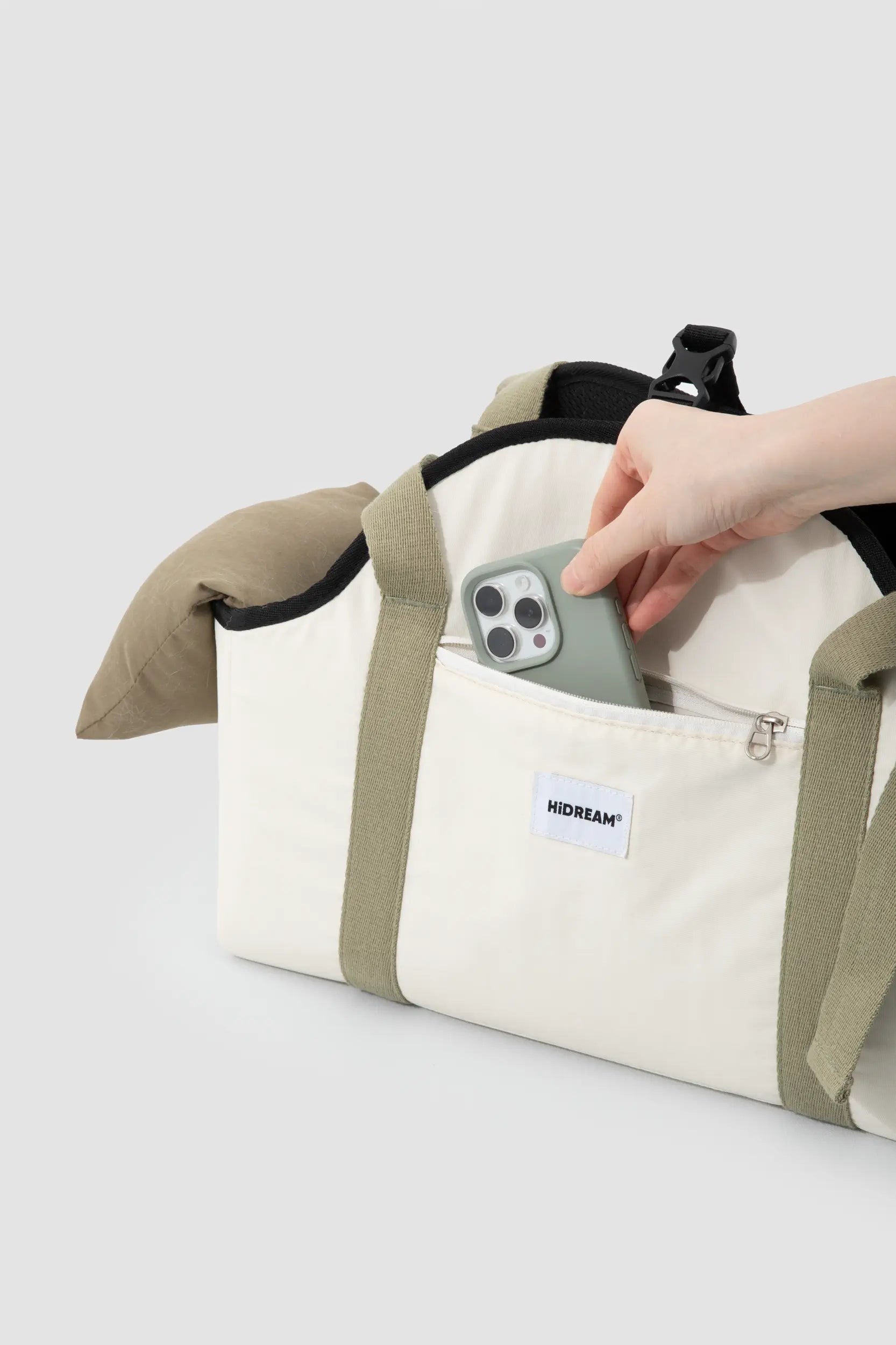 Pet Carrier Shoulder Bag – Removable Mesh Top for Cats & Small Dogs