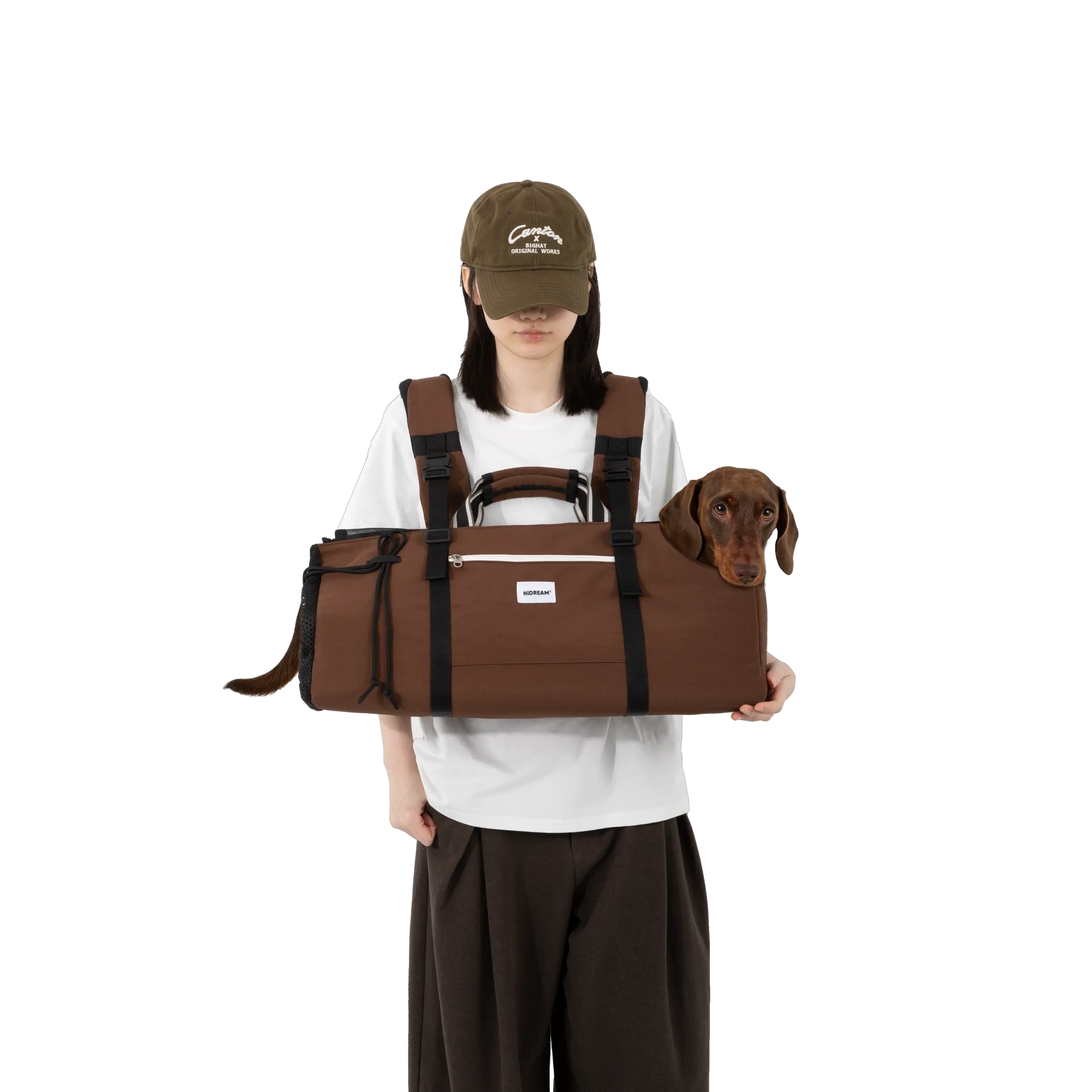 3-Way Dachshund Carrier – Front, Back & Hand Carry