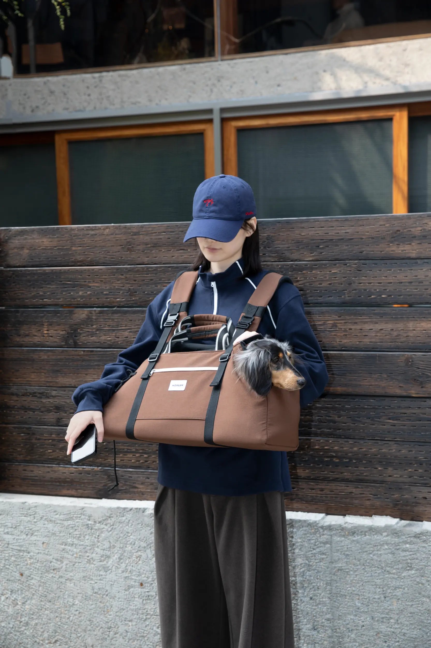 3-Way Dachshund Carrier – Front, Back & Hand Carry