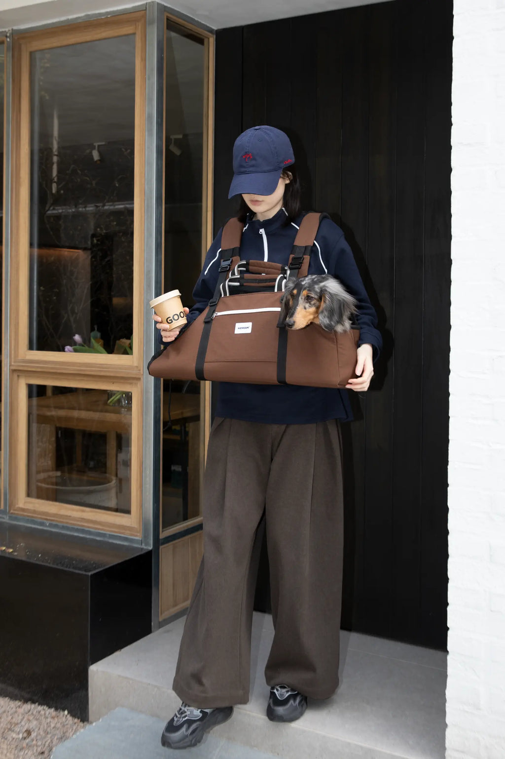 3-Way Dachshund Carrier – Front, Back & Hand Carry