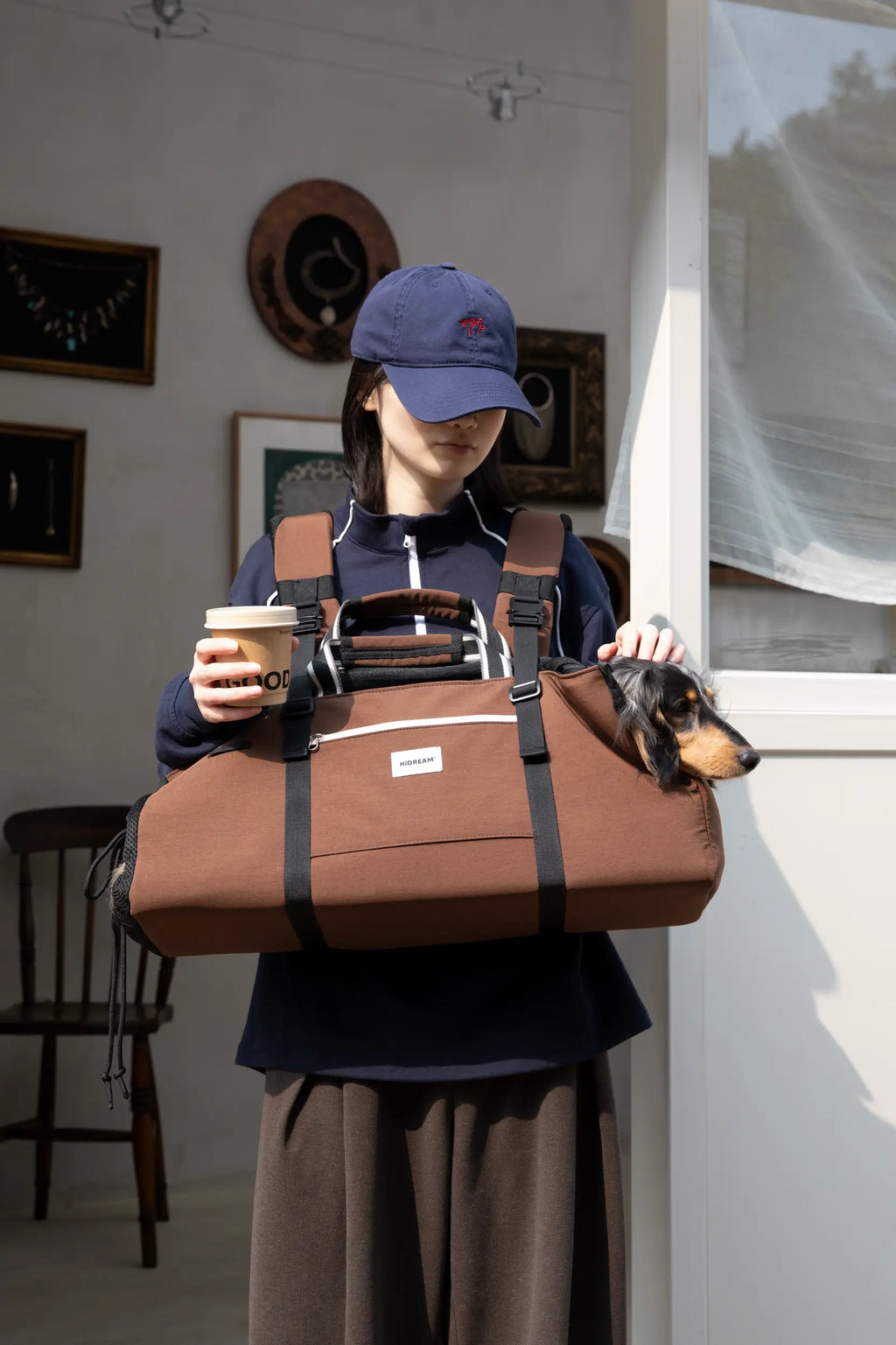 3-Way Dachshund Carrier – Front, Back & Hand Carry
