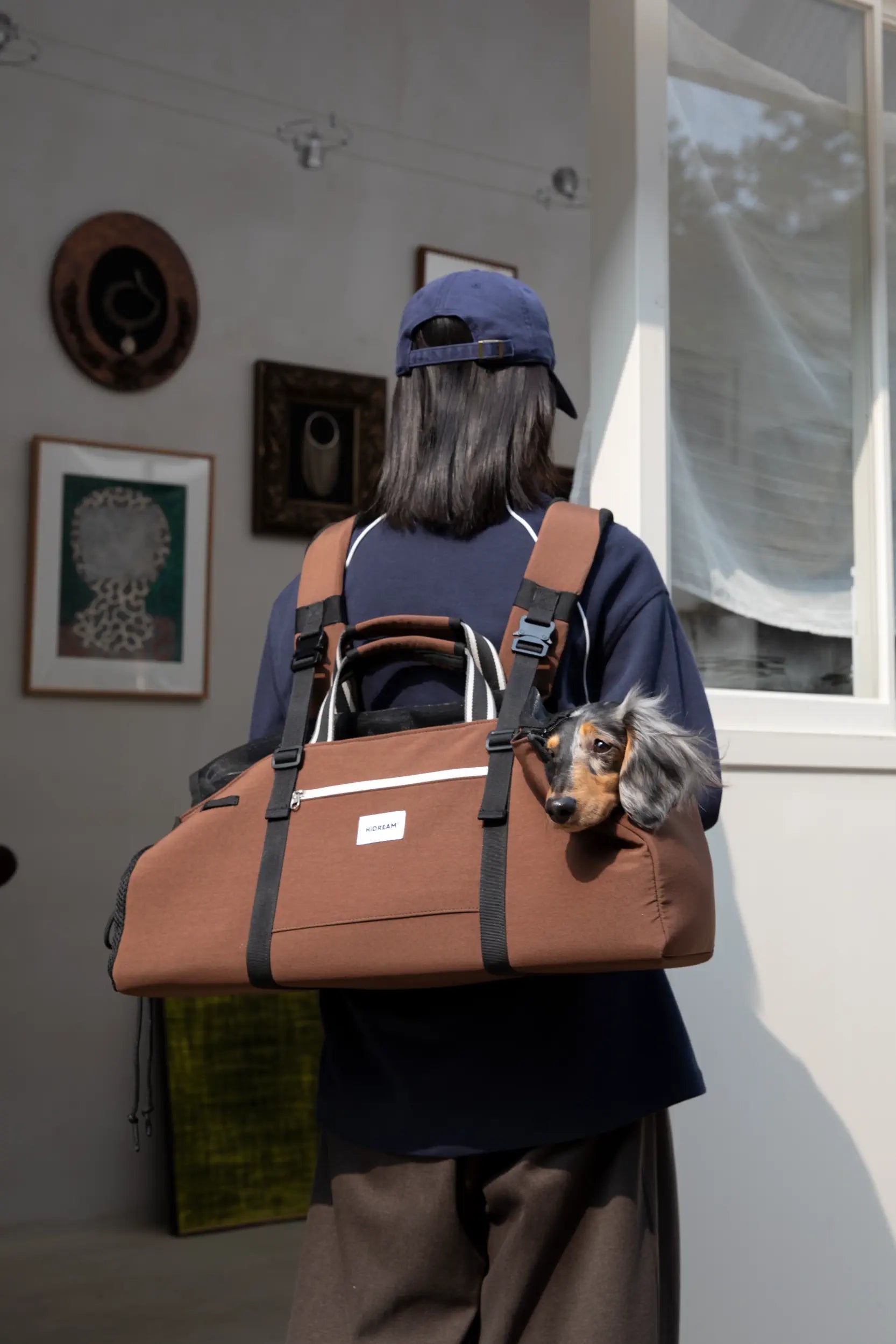 3-Way Dachshund Carrier – Front, Back & Hand Carry