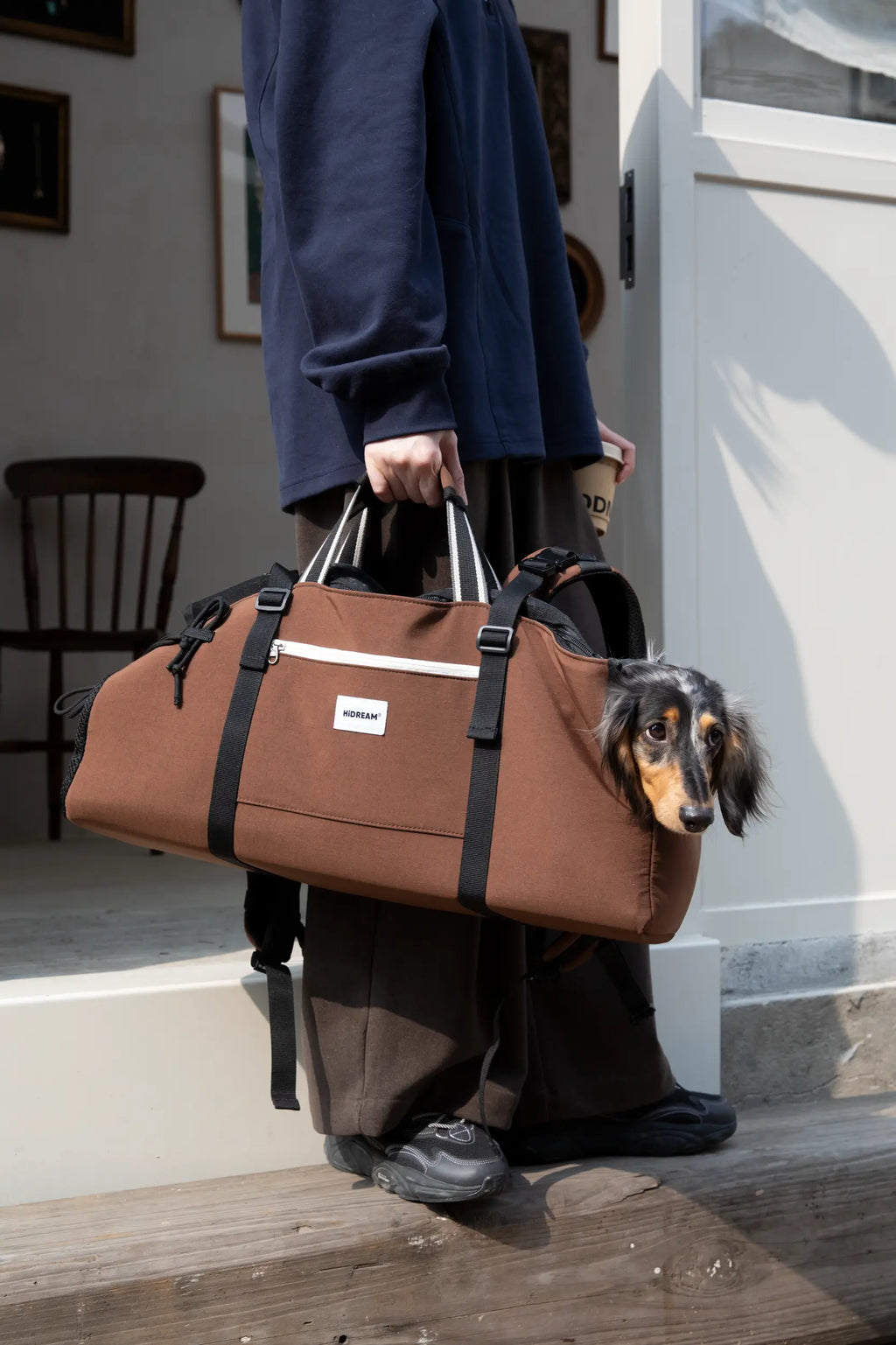 3-Way Dachshund Carrier – Front, Back & Hand Carry