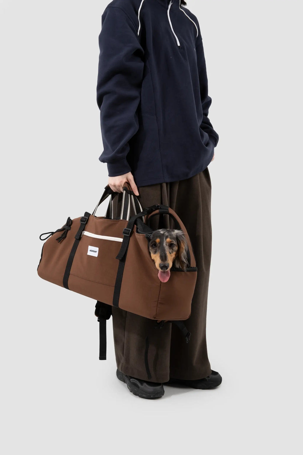 3-Way Dachshund Carrier – Front, Back & Hand Carry