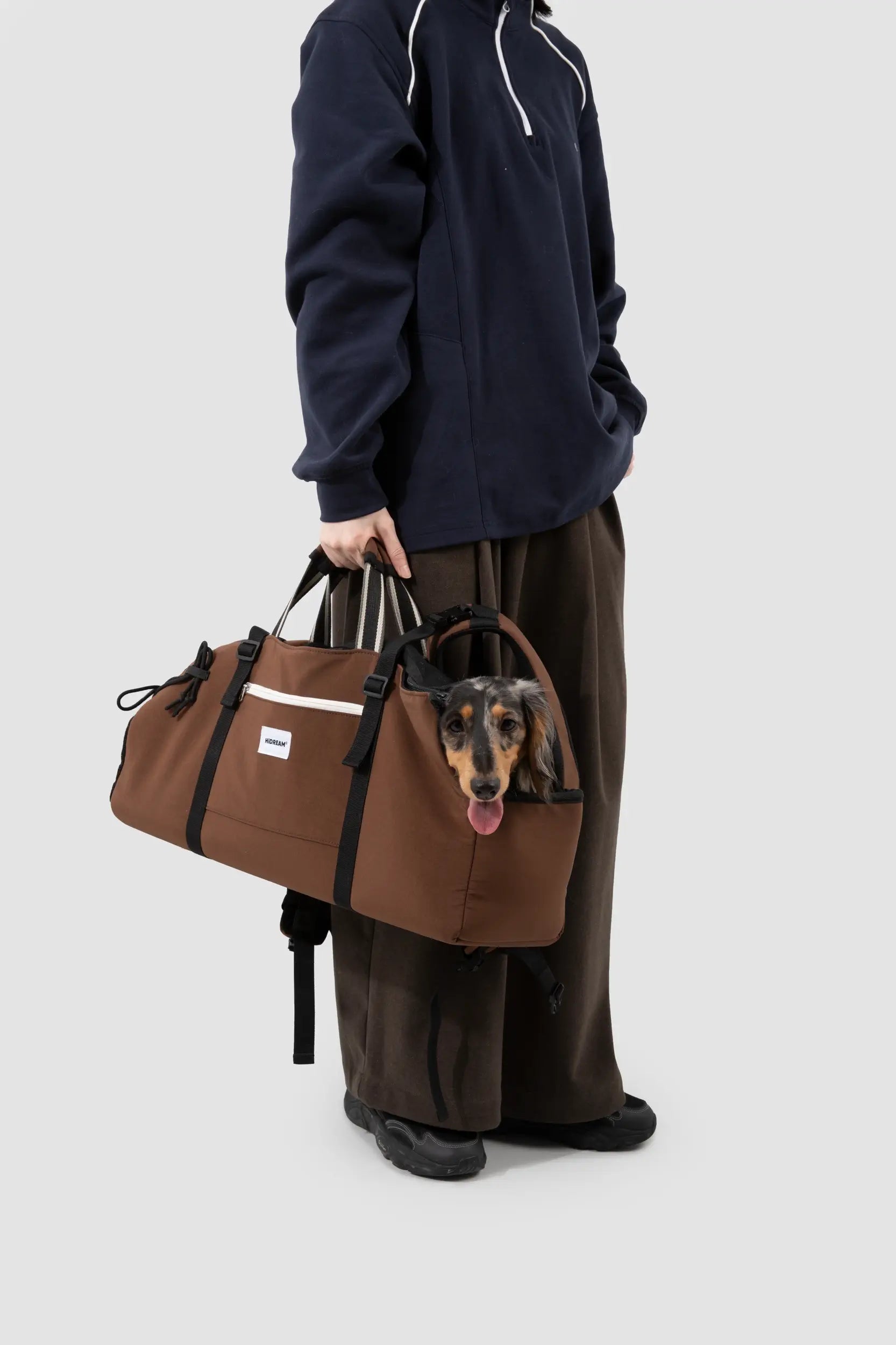 3-Way Dachshund Carrier – Front, Back & Hand Carry