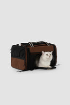 Expandable Cat Carrier for 2 Cats – Airline Approved Under-Seat Travel Bag