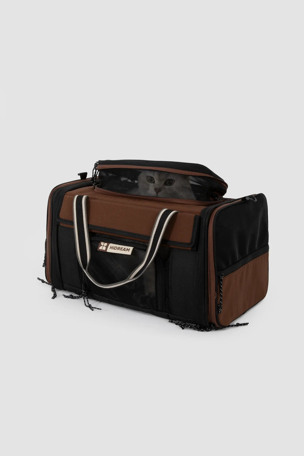 Expandable Cat Carrier for 2 Cats – Airline Approved Under-Seat Travel Bag