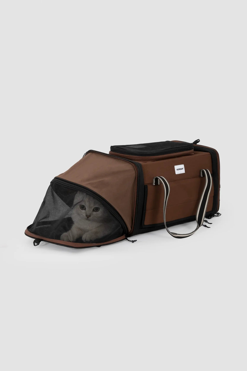 Expandable Cat Carrier for 2 Cats – Airline Approved Under-Seat Travel Bag