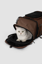 Expandable Cat Carrier for 2 Cats – Airline Approved Under-Seat Travel Bag