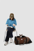 Expandable Cat Carrier for 2 Cats – Airline Approved Under-Seat Travel Bag