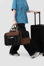 Expandable Cat Carrier for 2 Cats – Airline Approved Under-Seat Travel Bag