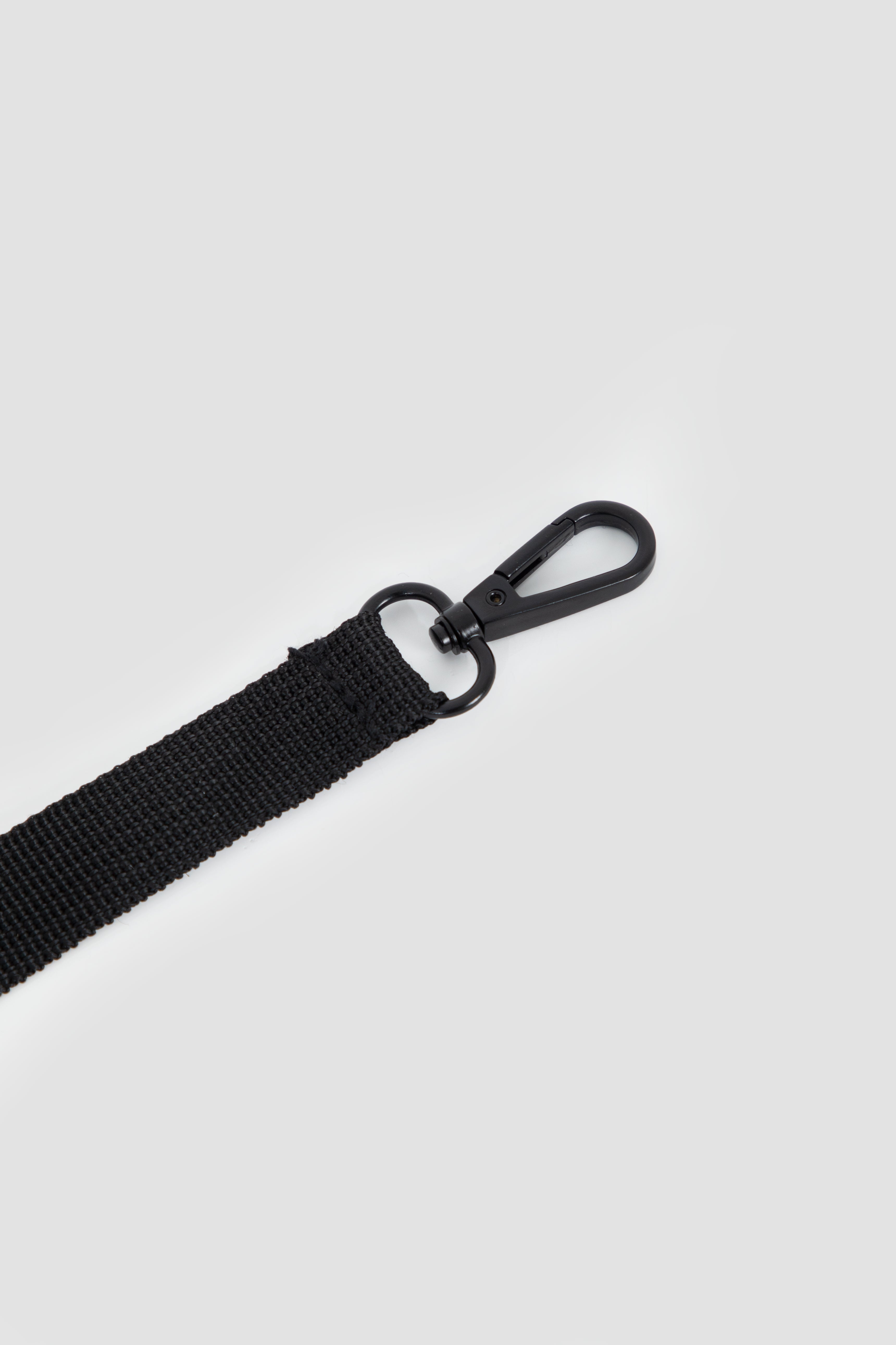 Close-up of secure leash clip inside HiDREAM Mountain Series Chest Pet Tote, ensuring pet safety during travel.