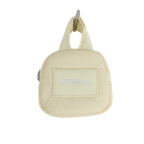 Stylish yellow HiDREAM Dog Poop Bag Holder with wide opening and leash clip, ideal for pet owners on the go.