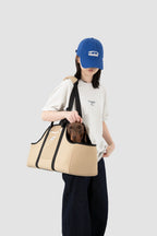 Open-Top Dachshund Carrier Tote – Shoulder, Crossbody & Hand Carry