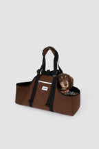 Open-Top Dachshund Carrier Tote – Shoulder, Crossbody & Hand Carry