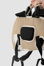 Spine-Friendly Dog Carrier Backpack – Horizontal, Legs-Out Design