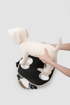 Spine-Friendly Dog Carrier Backpack – Horizontal, Legs-Out Design