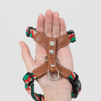 Bobo Series - Colorful Leather Patchwork Cat Vest Set - HiDream