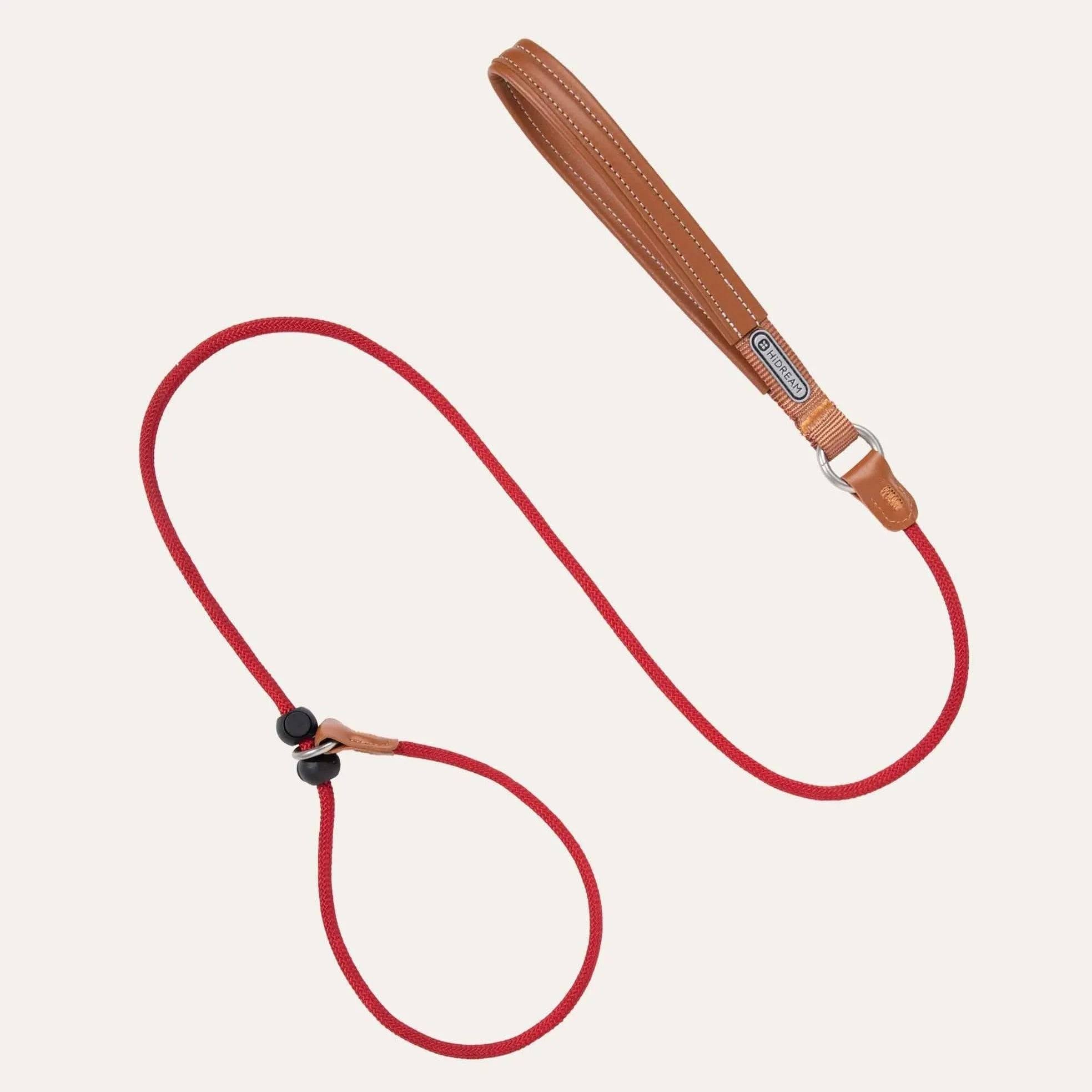 Bobo Leather Handle Control Leash - HiDream